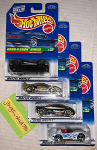 yz͌^ fJ[ Be[WzbgzC[_bVLbVV[YRv[gZbgJ[hvintage 1998 hot wheels dash 4 cash series complete set lot of 4 on card