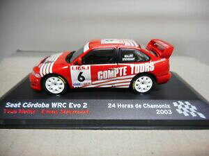 �y���������z�͌^�� ���f���J�[ �V�[�g�R���h�o�V�����j�[�~�����[seat cordoba wrc evo2 24h chamonix 2003 muller altaya ixo 143