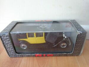 【送料無料】模型車 モデルカー リオクラシックブガッティロワイヤルモデルカーインボックスレッドrio 143 classic 1927 bugatti 41 royale model car in box red 54