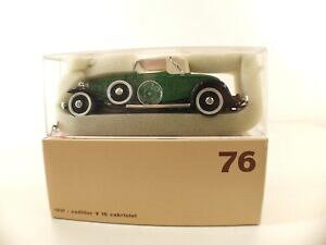 yz͌^ fJ[ ILfbNJuIy{bNXrio 761931 cadillac v16 cabriolet 143 nibbox