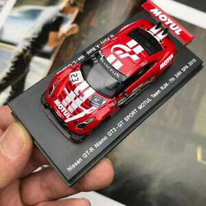 �y���������z�͌^�� ���f���J�[ �X�p�[�N�j�X���X�|�[�c���g�D���`�[�� 164 spark nissan gtr nismo gt3 gt sport motul team rjn 24h spa 2018 y128