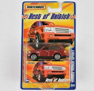yz͌^ fJ[ }b`{bNXxXgIuueBbVW[o[X|[cbhJ[hmatchbox best of british range rover sport red 04 on card moc