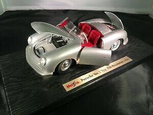 yz͌^ fJ[ }CXgXyVGfBV|VF^Cv[hX^[CVo[118 maisto special edition 1948 porsche 1 typ 356 roadster in silver