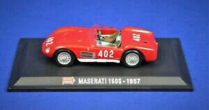 yz͌^ fJ[ nVFbg}ZeB~b~Ahachette 143 maserati 150s 402, 1957 mille miglia