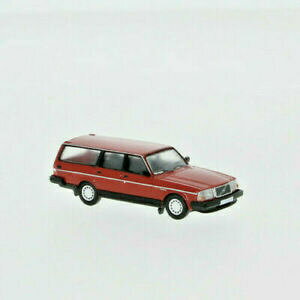 �y���������z�͌^�� ���f���J�[ �u���L�i�{���{���z�k�G�{brekina pcx870008 187 volvo 240 gl familiar rojo, 1989 nuevo