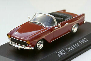 yz͌^ fJ[ VJAfIZAlJuIfAmb\kI[Hsimca aronde oceane cabriolet modello anno 19571963, m1 43, rosso, nuovo e