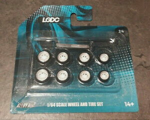 �y���������z�͌^�� ���f���J�[ �X�P�[���z�C�[���^�C���Z�b�glodc 164 scale wheel and tire set 24 free shipping