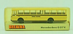 �y���������z�͌^�� ���f���J�[ �u���L�i�����Z�f�X�x���c�X�^�[��187 brekina mercedesbenz o 317 k stern amp; hafferl
