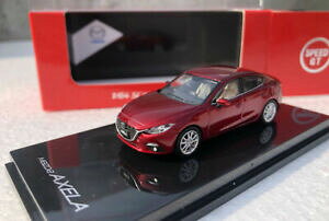 �y���������z�͌^�� ���f���J�[ �X�s�[�h���f���}�c�_�A�N�Z���R���N�V����speed gt 164 alloy car model red mazda 3 axela gift collection