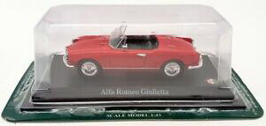 yz͌^ fJ[ A^XP[fJ[At@IWGb^bhaltaya 143 scale model car ir03 alfa romeo giulietta red