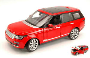 �y���������z�͌^�� ���f���J�[ �����W���[�o�[�V���[�Y���f�����X�^�[range rover iv series 2012 red 124 model rastar