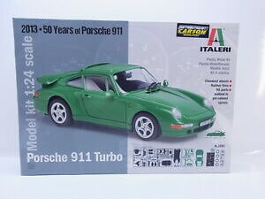 【送料無料】模型車 モデルカー ロットイタレリポルシェターボモデルカーキットオヴプlot 14784 italeri 3682 porsche 911 turbo 124 model car kit in ovp