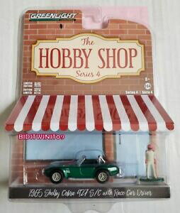 yz͌^ fJ[ O[Cgzr[VbvV[YVFr[RuO[}Vgreenlight hobby shop series 4 1965 shelby cobra 427 sc green machine e