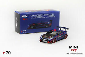 �y���������z�͌^�� ���f���J�[ �~�j���[�N�X�O�_���K�����C���^�[�X�|�[�cmini gt lb works nissan gtr r35 gudang garam intersport mgt00070r 164