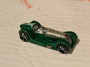 yz͌^ fJ[ ubgXs[hO[X|[cJ[zbgzC[164 brit speed green british sports car hot wheels 2009