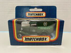 yz͌^ fJ[ }b`{bNXtH[hfZtbWIbNXtH[hZgbnib 1992 matchbox mb38 ford model a selfridge amp; co ltd oxford st w
