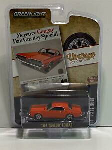 yz͌^ fJ[ N[K[bhIWBe[WO[Cg1967 mercury cougar redorange vintage ad car 164 greenlight 39030b