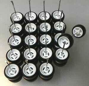 yz͌^ fJ[ zbgzC[X|[N~[gS^CZbgzCgJ[hot wheels 4 spoke 10 mm long axle rubber tire 10 set white colors jdm 164