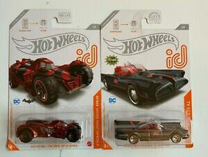 yz͌^ fJ[ zbgzC[V[Yobg}J[Ybghot wheels 2020 amp; 2021 id series batman cars lot of 2