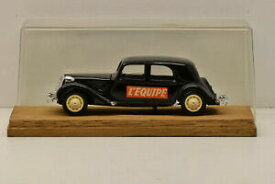 【送料無料】模型車 モデルカー シトロエントションツールドフランスルパリジャントランスキットボックスcitroen traction 1938 tour de france le parisien transkit 143 in box