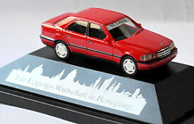 【送料無料】模型車 モデルカー メルセデスベンツクラスリムジンライプツィヒレッドヘルパmercedes benz cclass c220 w202 limo 199397 mbleipzig red 187 herpa