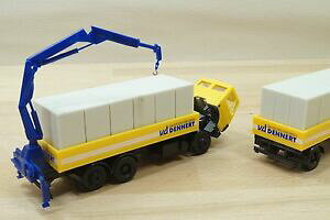 yz͌^ fJ[ g[[[hN[wpf[[ZfXherpa model lorry mercedes with trailer loaded and crane load l 2