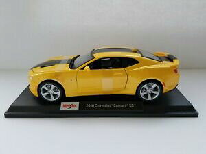 yz͌^ fJ[ }CXgV{[VFr[J}n[hgbvCG[maisto 2016 chevrolet chevy camaro ss 1998 hardtop 118 yellow 31689