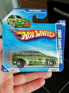 【送料無料】模型車 モデルカー ホットホイールランサーエボリューションショートカードhot wheels 2008 mitsubishi lancer evolution short card