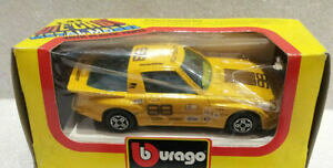 yz͌^ fJ[ }c_CG[IWi{bNX^bburago 143 mazda rx7 yellow w original box cod4118