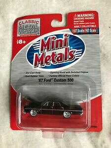 yz͌^ fJ[ NVbN^z[[NX~j^tH[hJX^C{bNXclassic metal ho 187 works mini metals 67 ford custom 500 in box