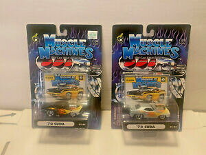 yz͌^ fJ[ }bX}Vv}Xo[WAmuscle machines 70 plymouth cuda 01 80 01 86 164 2 versions rare