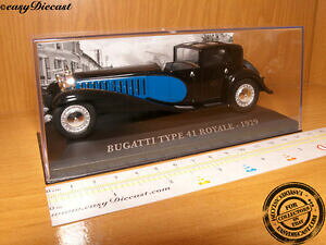 �y���������z�͌^�� ���f���J�[ �u�K�b�e�B�^�C�v�����C�����A�[�g�~���gbugatti type 41 royale 1929 143 mint with box art
