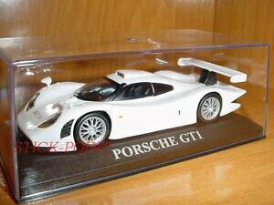 yz͌^ fJ[ |VF~gporsche gt1 gt1 white 143 mint