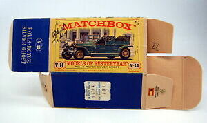 yz͌^ fJ[ [XCXIWi{bNXgbv}b`{bNXfmatchbox models of yesteryear y15a rolls royce empty original d3 box top