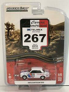 yz͌^ fJ[ _bgTJpiJ[iGXJO[Cg1972 datsun 510 la carrera panamericana 164 escala greenlight 13260e