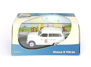 【送料無料】模型車 モデルカー ユーティリティフランセアトラスシムカcar car 143 small utilities francais atlas simca 9 vitree lu in box