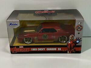 yz͌^ fJ[ ACA}AxW[YVFr[J}GXJW_iron man avengers 1969 chevy camaro ss 1 3 2 escala jada 31744
