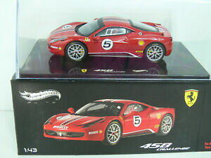yz͌^ fJ[ zbgzC[}eG[gtF[`W[XJ[2319 hotwheels 143 mattel elite ferrari 458 challenge 5 race car orc 174876