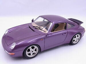 �y���������z�͌^�� ���f���J�[ �u�u���S�|���V�F�J�����C�����C���b�N���f���J�[70934 bburago porsche carrera 911 1993 in lilac approximately 24 cm model car 118