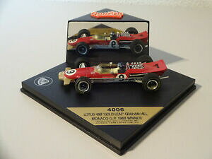 【送料無料】模型車 モデルカー クアルツォロータスグラハムヒルモナコウサトg8 quartzo 4006 lotus 49b graham hill monaco f1 gp 1969 143 usato