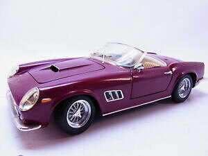 �y���������z�͌^�� ���f���J�[ �z�b�g�z�C�[���t�F���[���J���t�H���j�A�X�p�C�_�[���b�h���f��70926 hotwheels ferrari 250 gt california spider red approx 24cm model 118