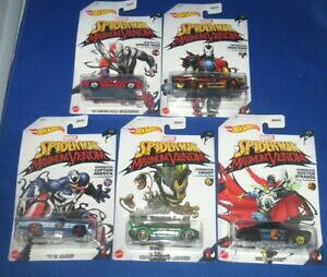 yz͌^ fJ[ }[x}bV}FmRfBRfBgZbgfBRbgI[gmarvel massima venom venomized completo set di 5 collettore auto,