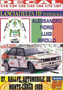 �y���������z�͌^�� ���f���J�[ �f�J�[�������`�A�f���^�C���e�O���e�n�[�g�����e�J����decal lancia delta integrale a hurt r montecarlo 1989 dnf 01