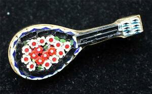 yz͌^ fJ[ hhBe[W}CNUCNeBlRtH}u[`dorado vintage micro mosaico guitarra forma broche