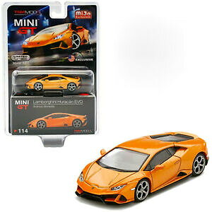 yz͌^ fJ[ ~jXP[{M[jEJAVI{AX^bNIWmini gt 164 scale lamborghini huracan evo arancio borealis metallic orange