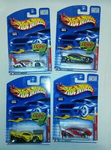 yz͌^ fJ[ zbgzC[`[i[bg lot of 4 hot wheels 2002 tuners 063 064 065 066 164 free shipping