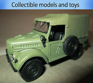 yz͌^ fJ[ \Vcar model gaz69, military vehicles, auto legends of the ussr, casting, 143