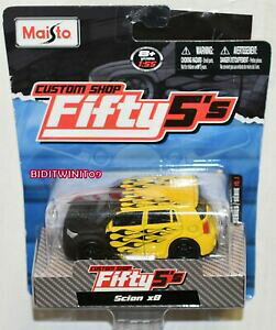 【送料無料】模型車 モデルカー マイストペルナリゼブティックサイオンエシェルジョーンノワールmaisto personnalise boutique fifty5s scion xb 155 echelle jaune amp; noir