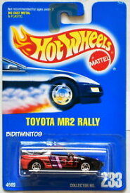 【送料無料】模型車 モデルカー ホットホイールアズールタルジェタトヨタラリーネグロコンルエダスhot wheels 1991 azul tarjeta toyota mr2 rally 233 negro con 5 sp ruedas 18