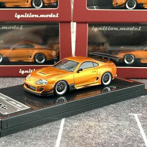 yz͌^ fJ[ COjbVfg^XvIW^bNignition model 164 toyota supra jza80 rz orange metallic ig1864